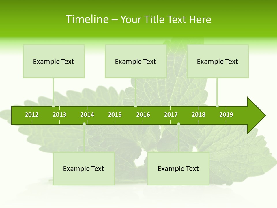 Melissa Leaf PowerPoint Template