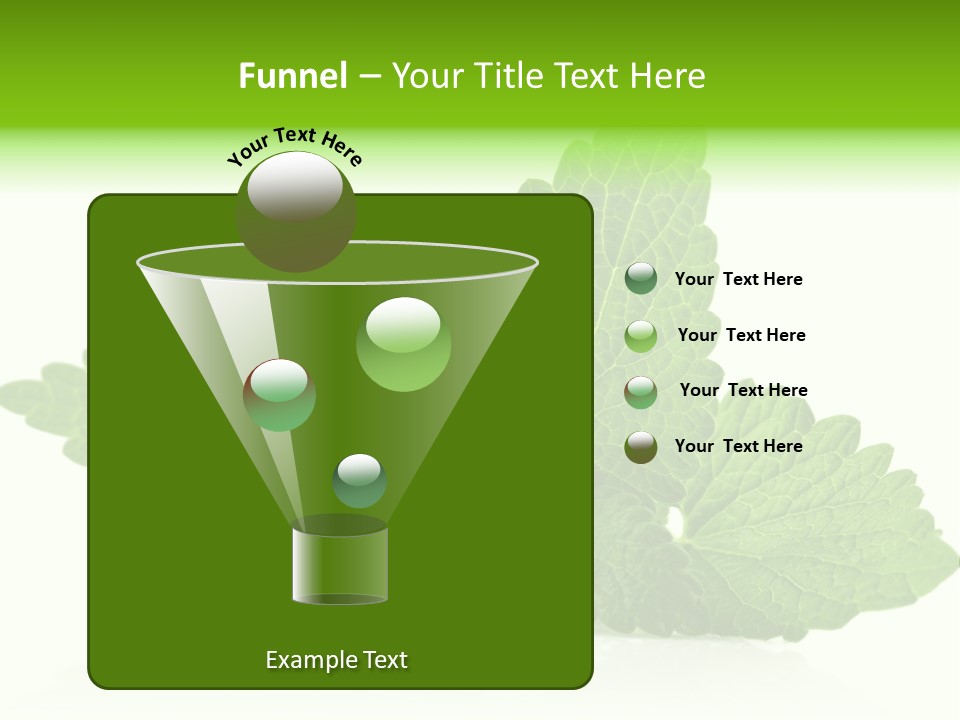 Melissa Leaf PowerPoint Template