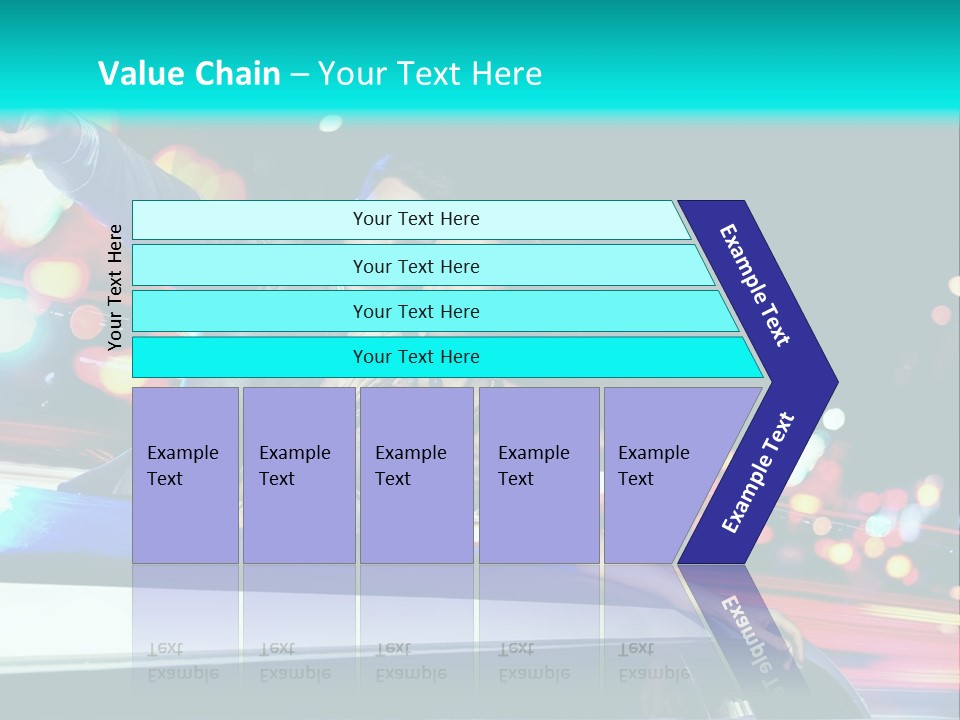Human Woman Auto PowerPoint Template