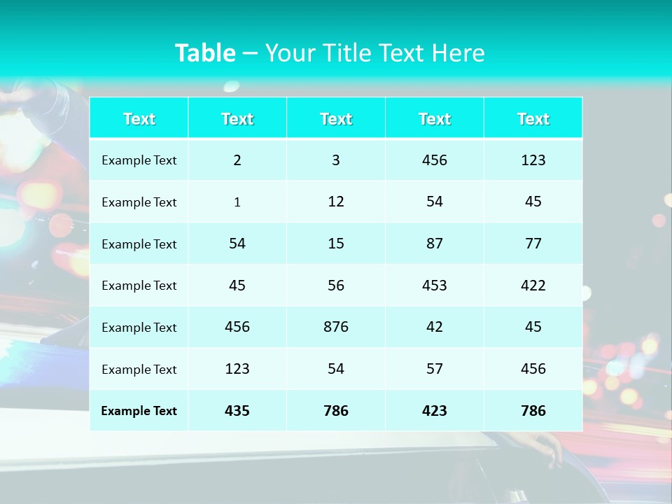Human Woman Auto PowerPoint Template
