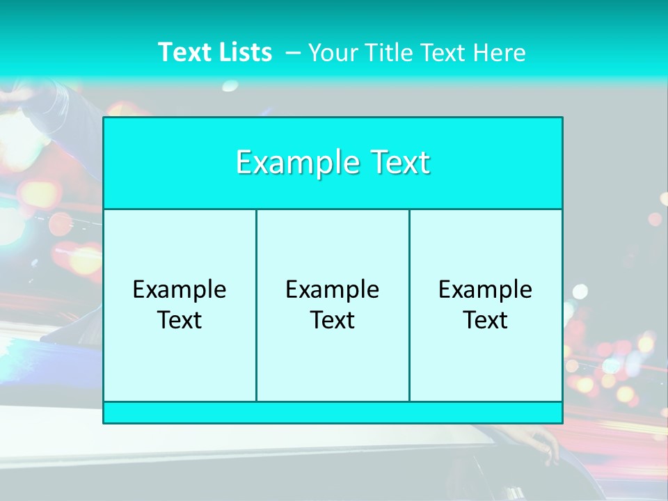 Human Woman Auto PowerPoint Template