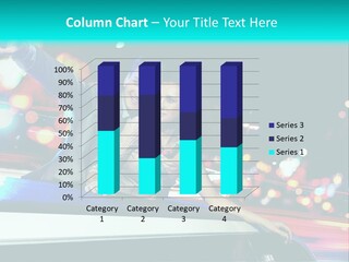 Human Woman Auto PowerPoint Template