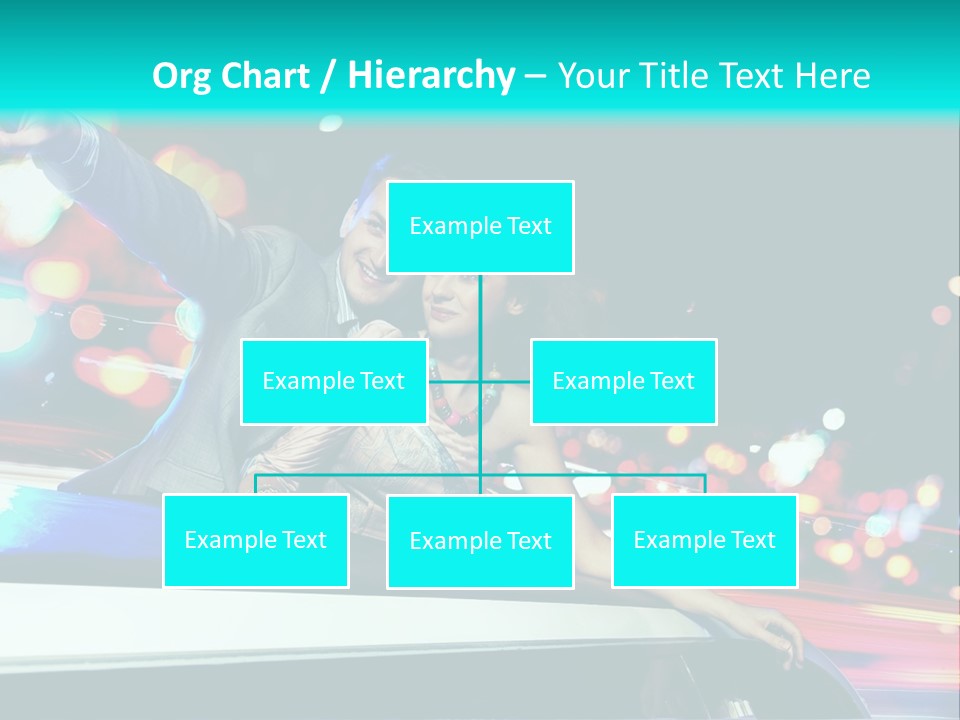 Human Woman Auto PowerPoint Template