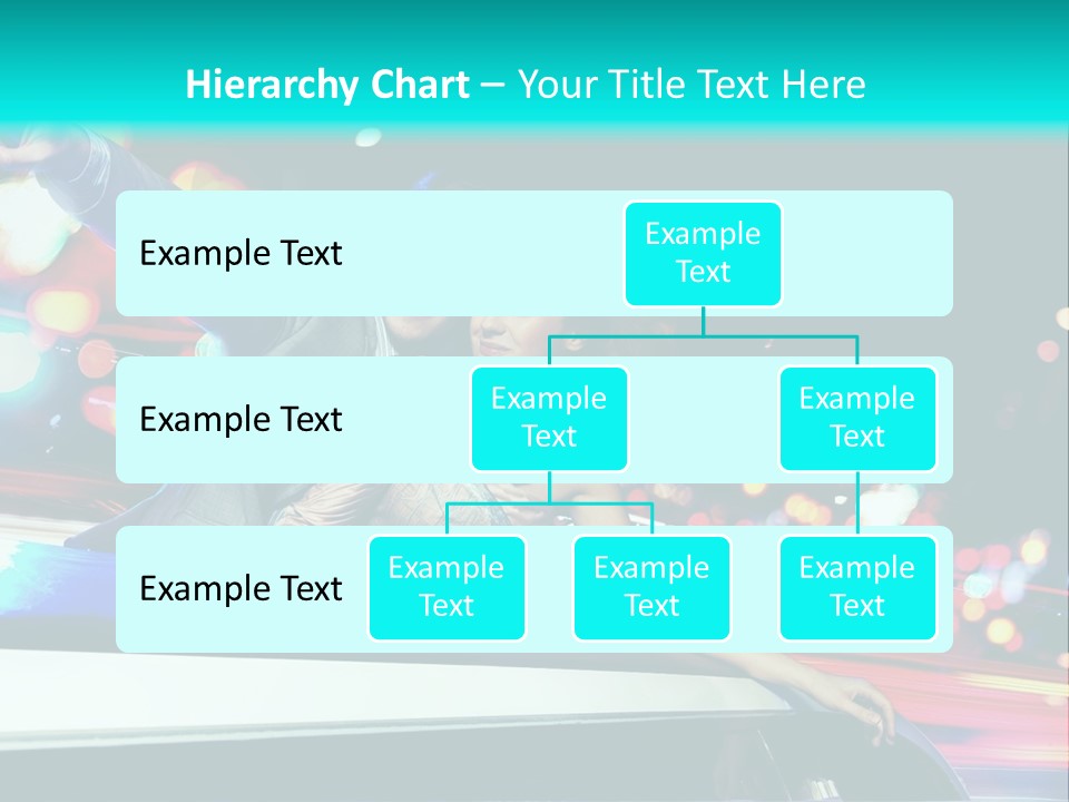 Human Woman Auto PowerPoint Template