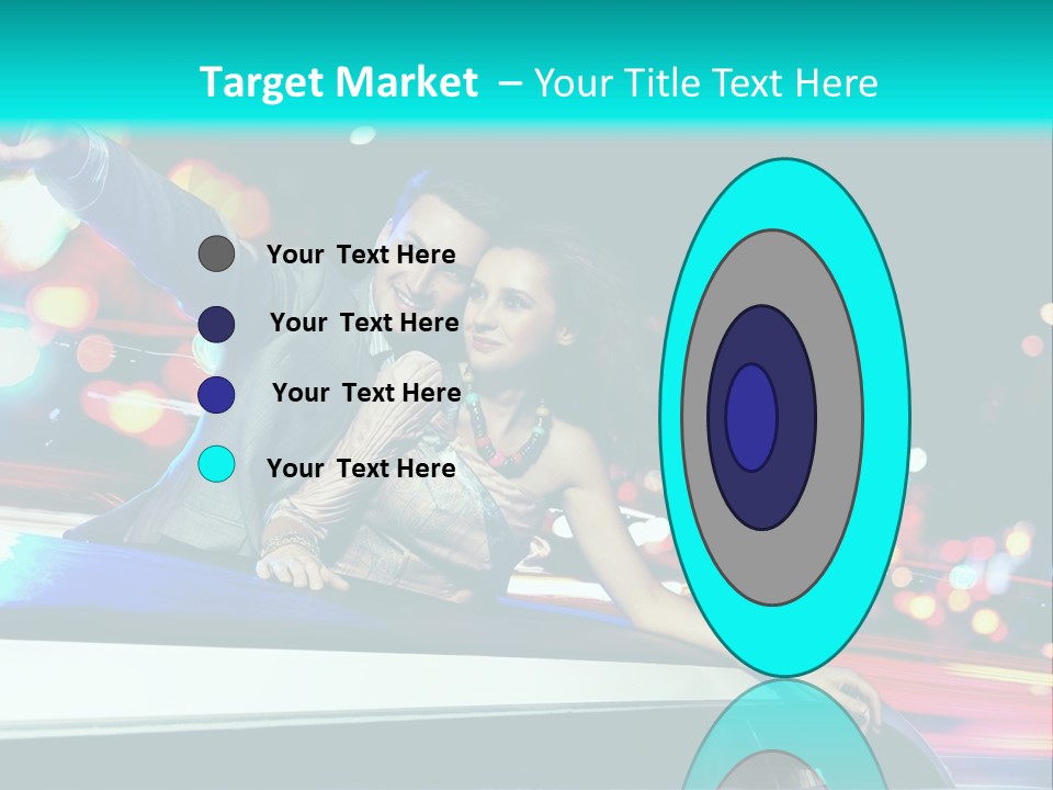 Human Woman Auto PowerPoint Template