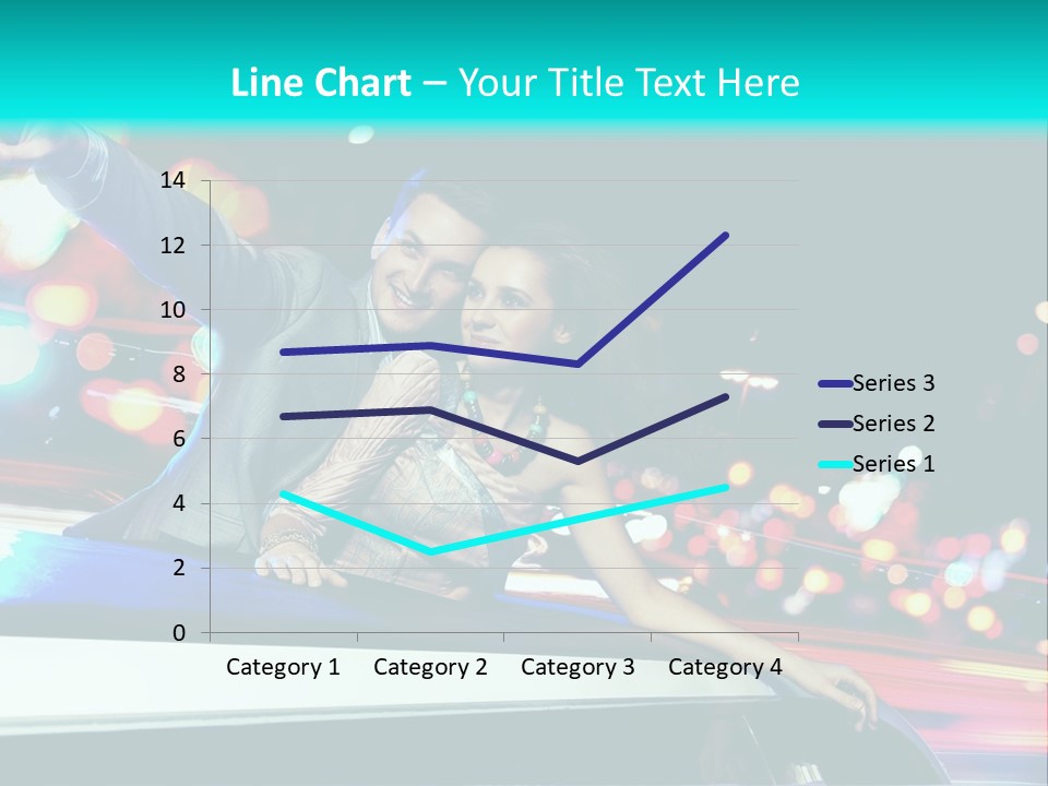 Human Woman Auto PowerPoint Template