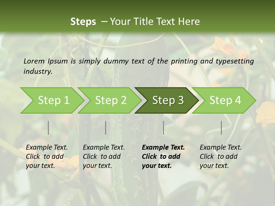 New Cultivated Fresh PowerPoint Template