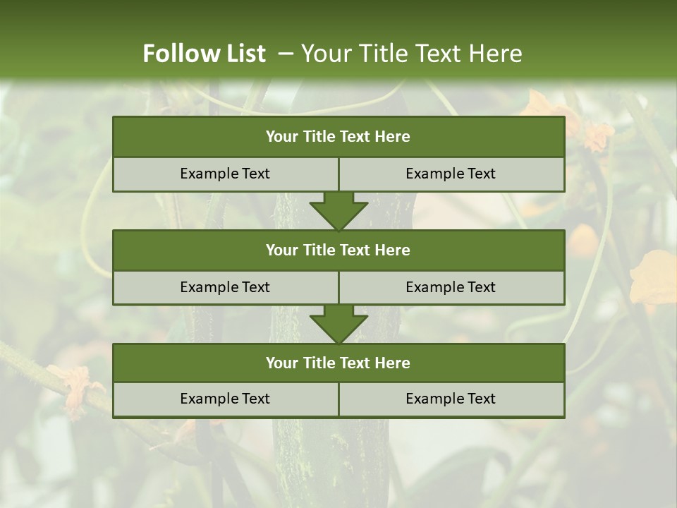 New Cultivated Fresh PowerPoint Template