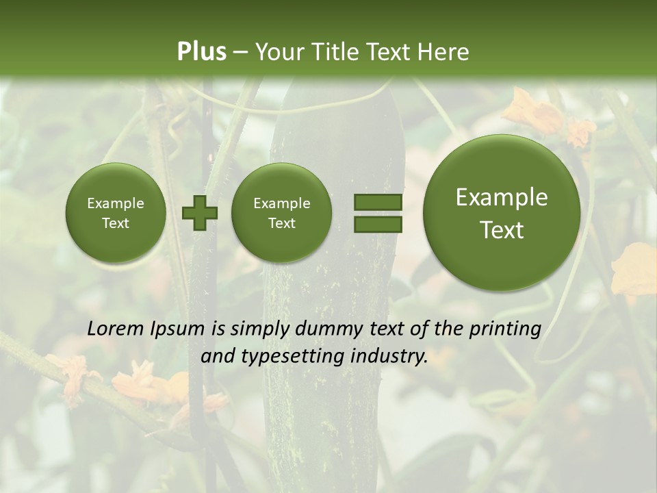 New Cultivated Fresh PowerPoint Template