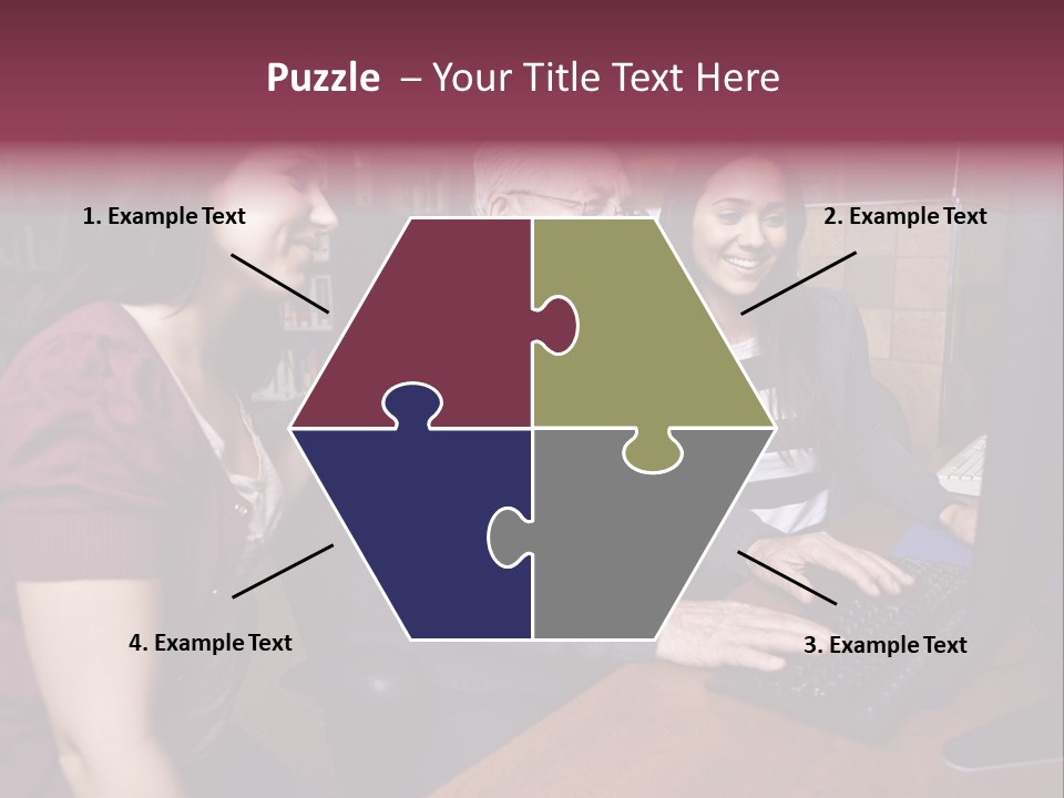 Assist Worker Happiness PowerPoint Template