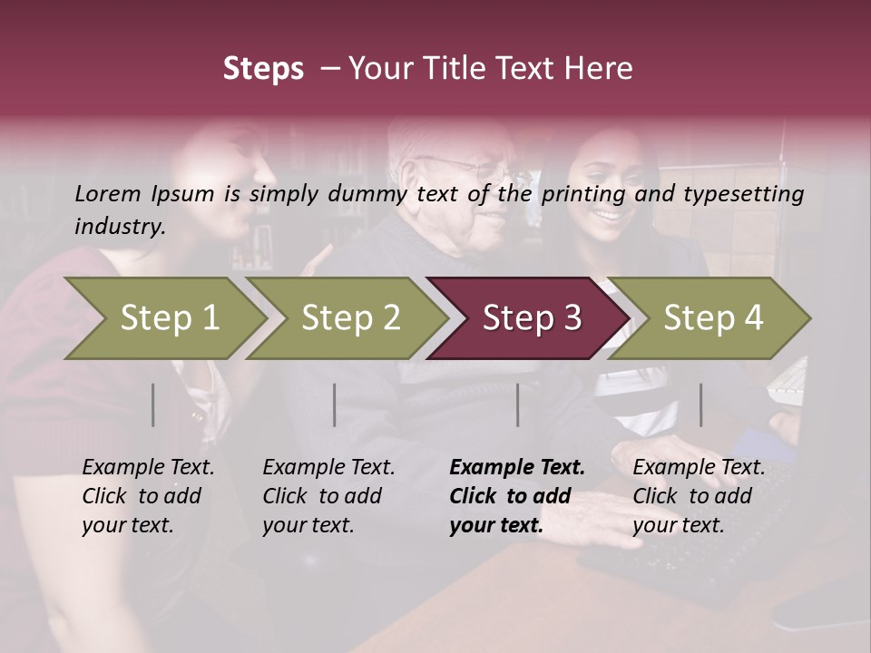 Assist Worker Happiness PowerPoint Template