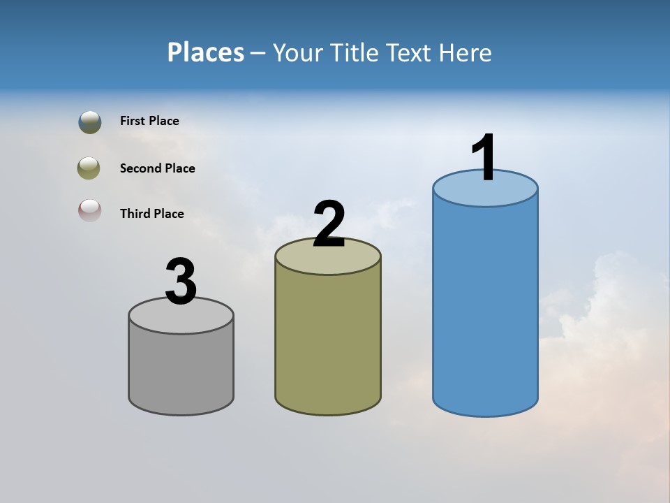 Hope Sun Sunbeam PowerPoint Template