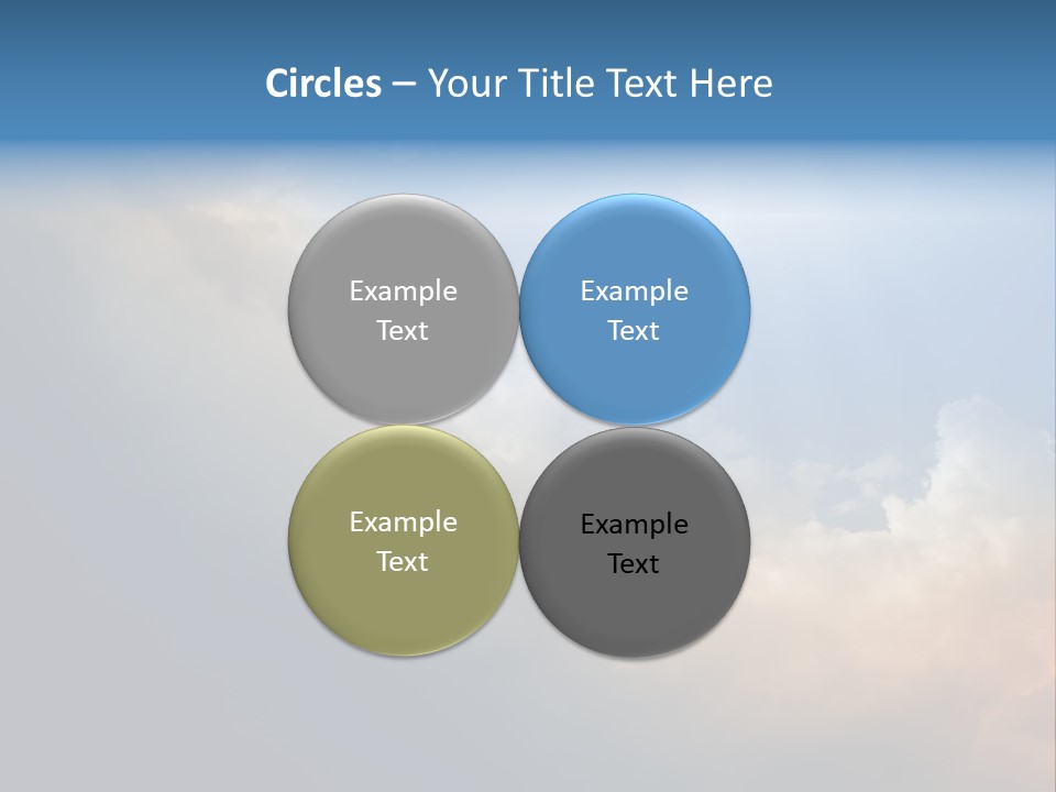 Hope Sun Sunbeam PowerPoint Template