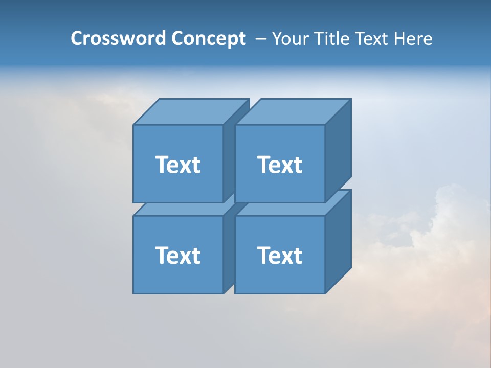 Hope Sun Sunbeam PowerPoint Template