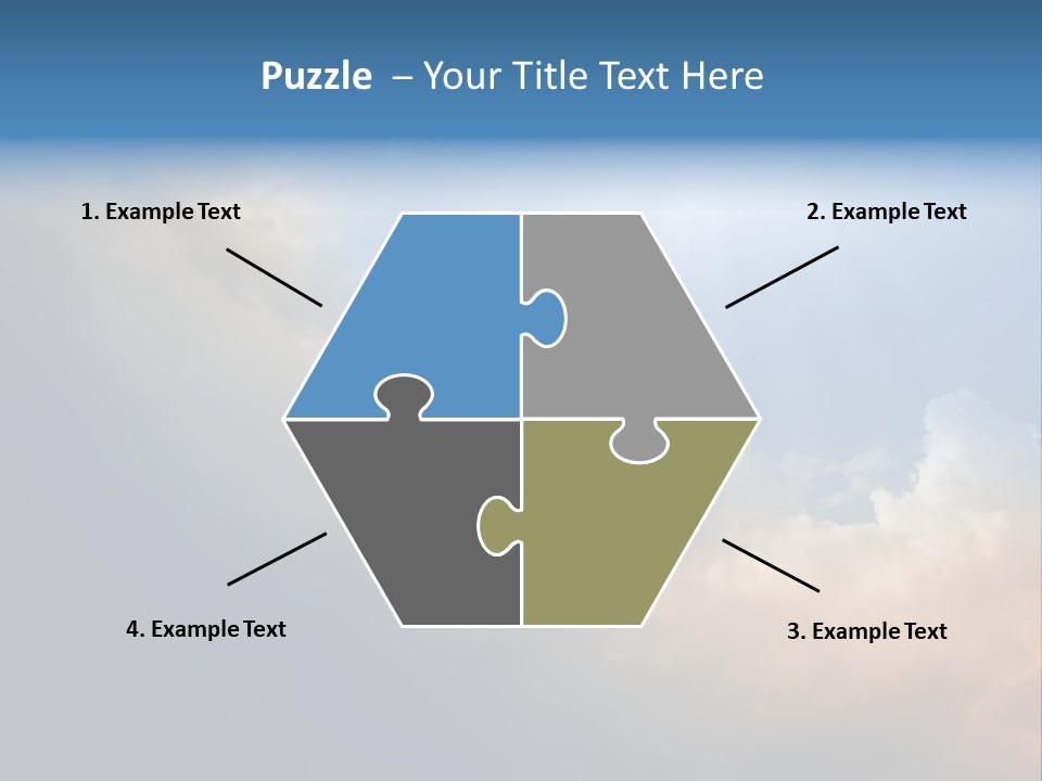 Hope Sun Sunbeam PowerPoint Template