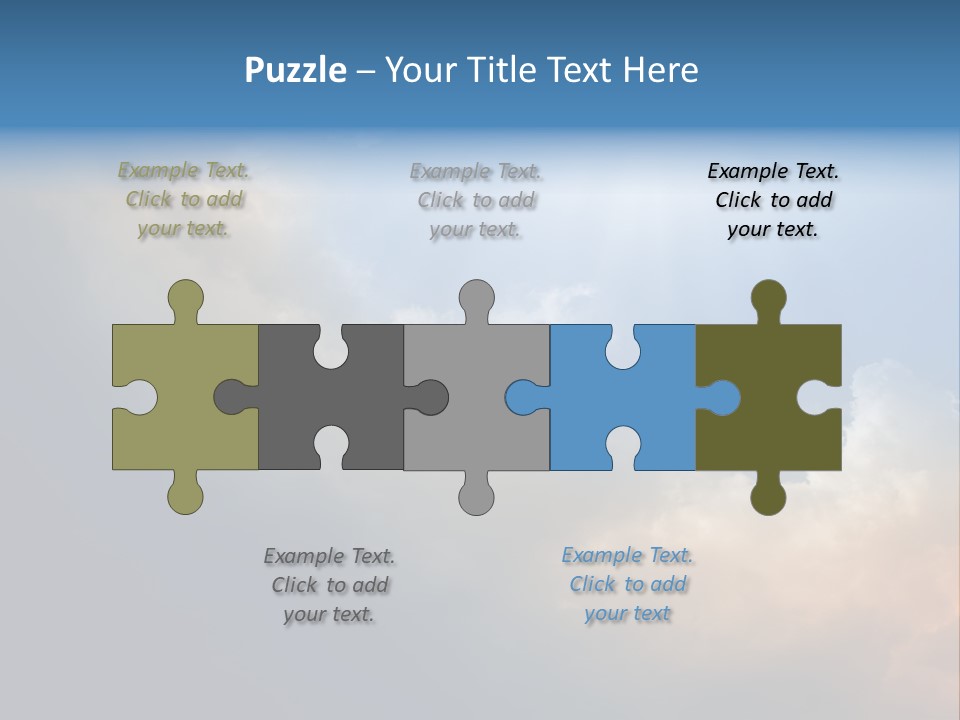 Hope Sun Sunbeam PowerPoint Template