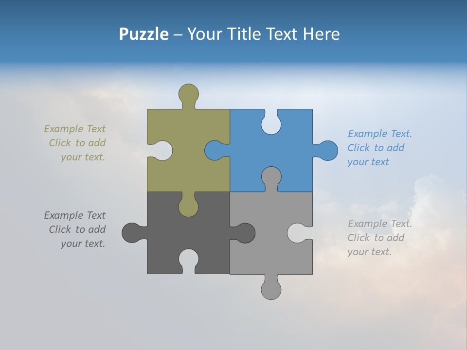 Hope Sun Sunbeam PowerPoint Template