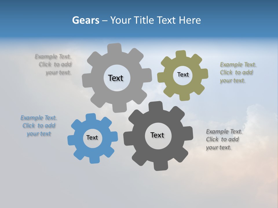 Hope Sun Sunbeam PowerPoint Template