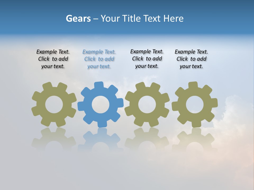 Hope Sun Sunbeam PowerPoint Template