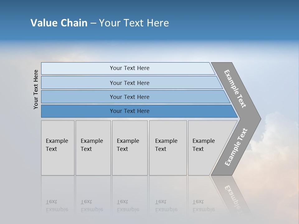 Hope Sun Sunbeam PowerPoint Template