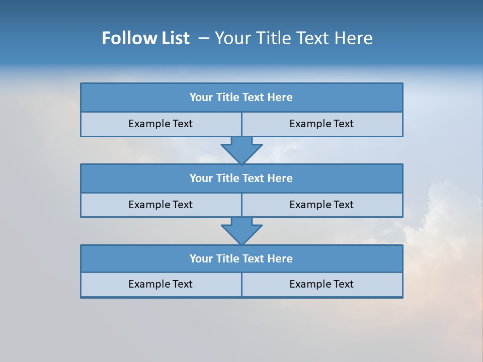Hope Sun Sunbeam PowerPoint Template