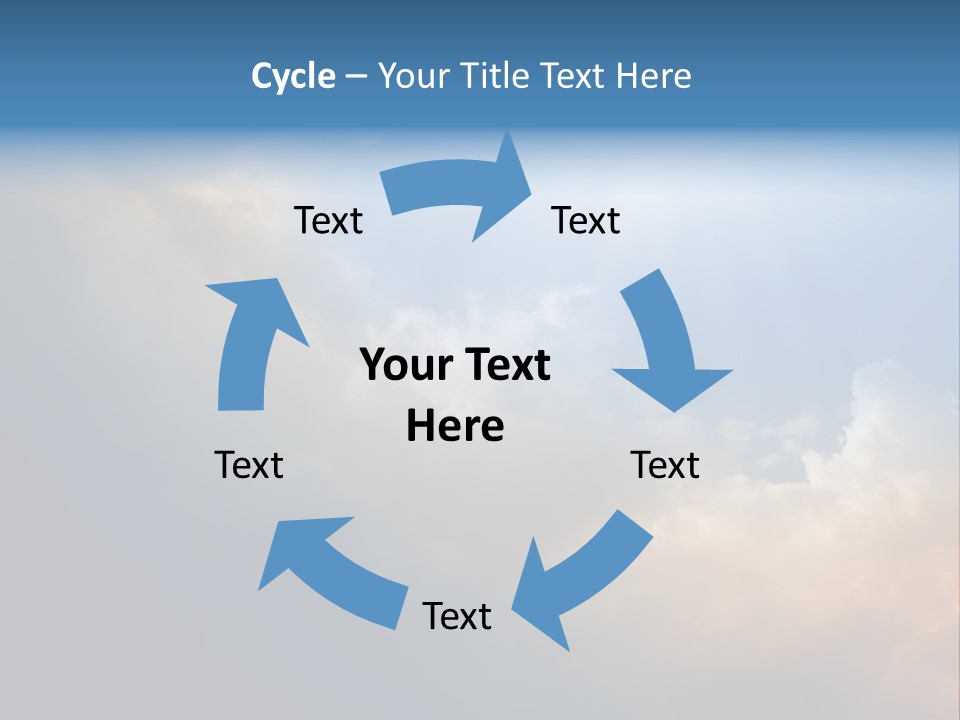 Hope Sun Sunbeam PowerPoint Template