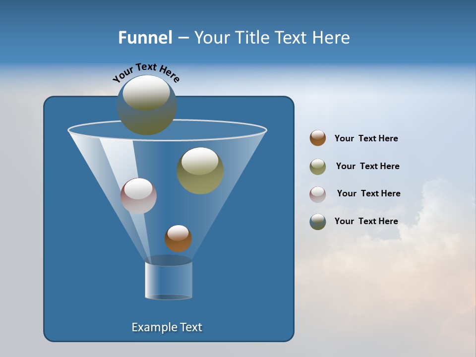 Hope Sun Sunbeam PowerPoint Template