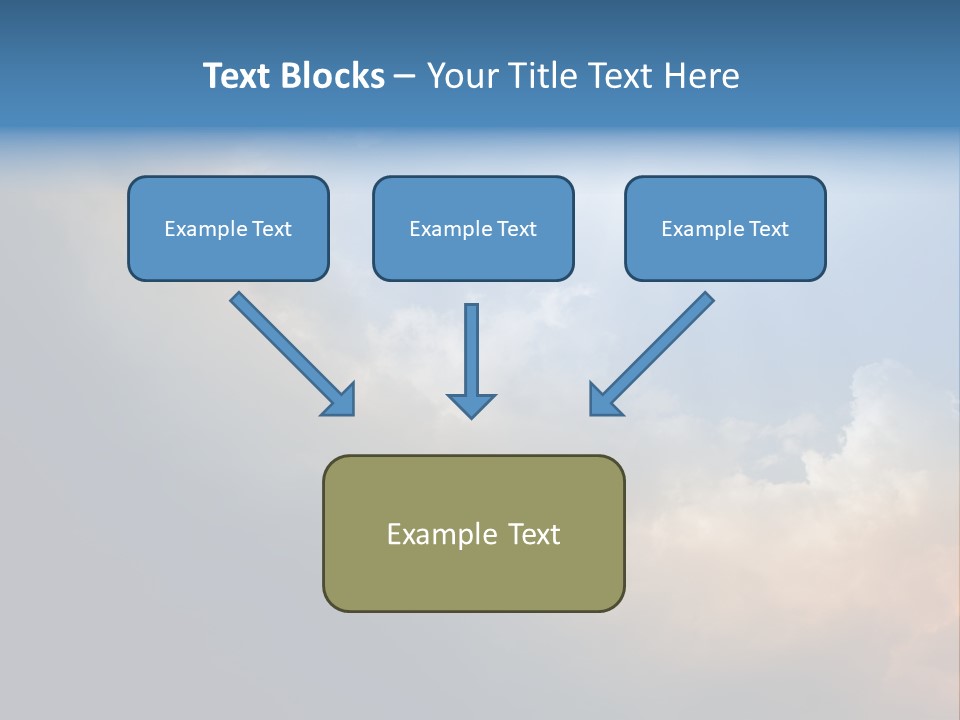 Hope Sun Sunbeam PowerPoint Template