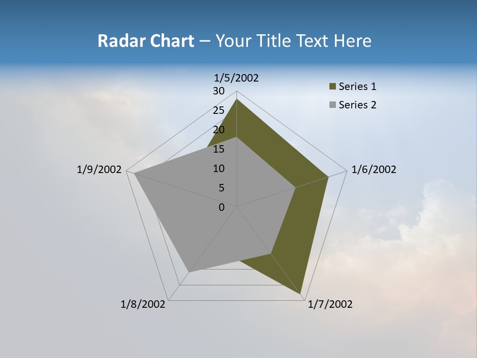 Hope Sun Sunbeam PowerPoint Template