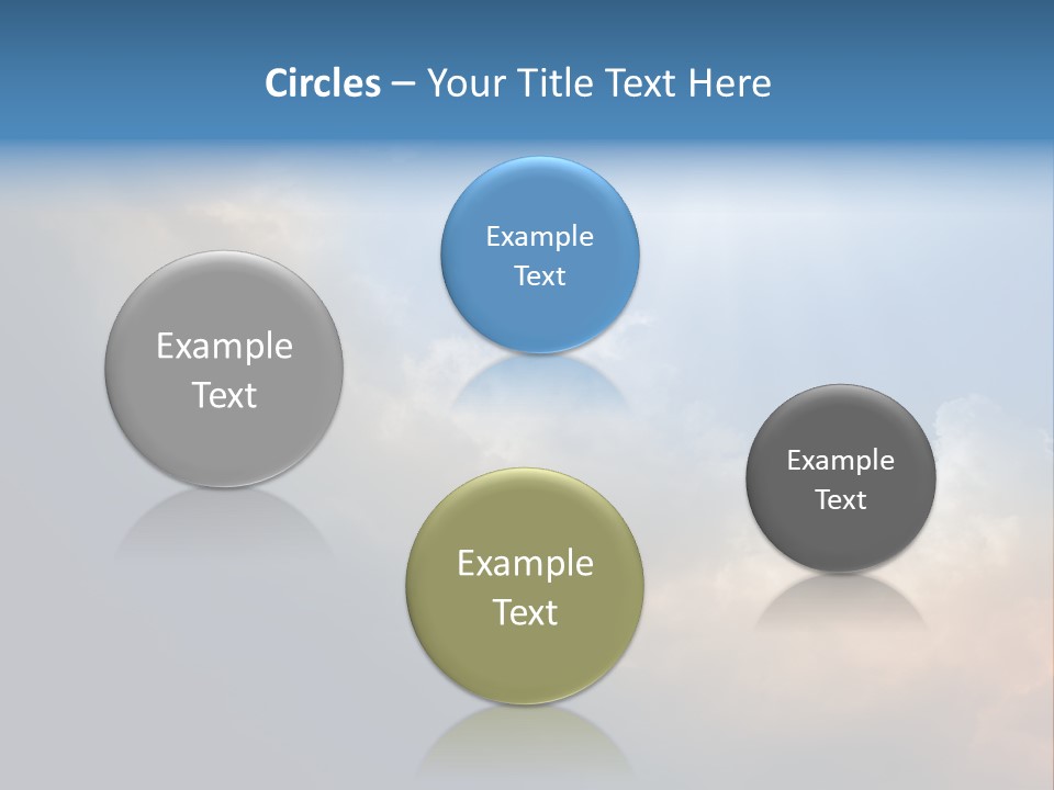 Hope Sun Sunbeam PowerPoint Template