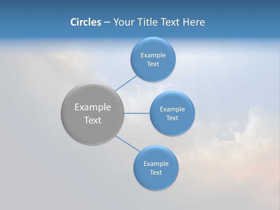 Hope Sun Sunbeam PowerPoint Template