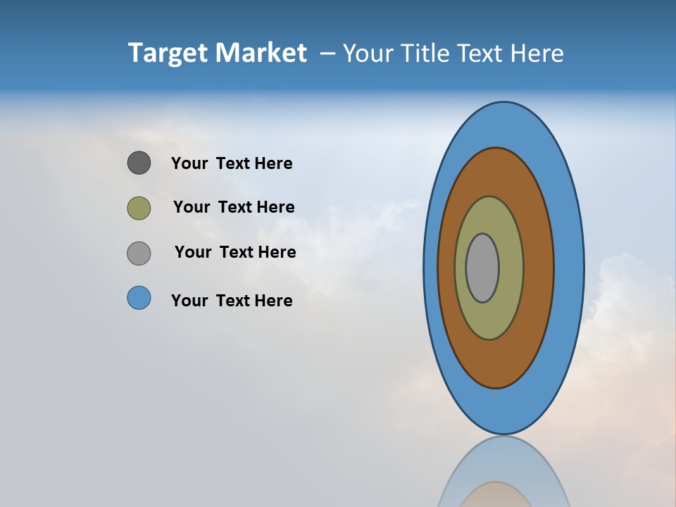 Hope Sun Sunbeam PowerPoint Template