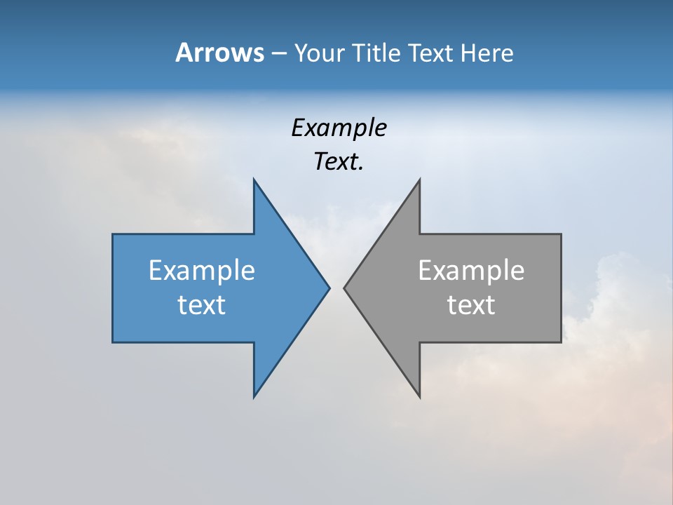 Hope Sun Sunbeam PowerPoint Template