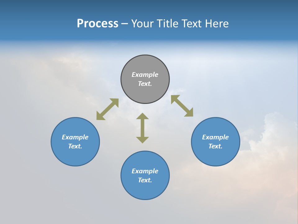 Hope Sun Sunbeam PowerPoint Template