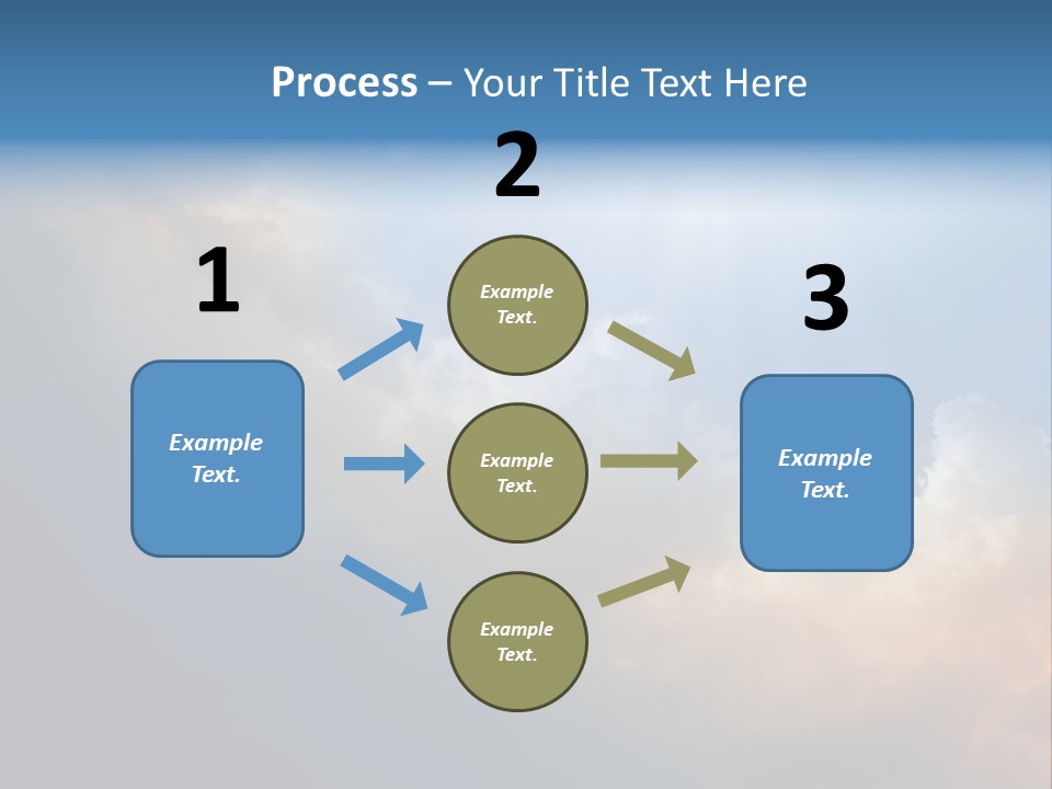 Hope Sun Sunbeam PowerPoint Template