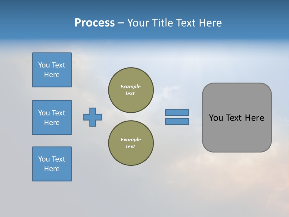 Hope Sun Sunbeam PowerPoint Template