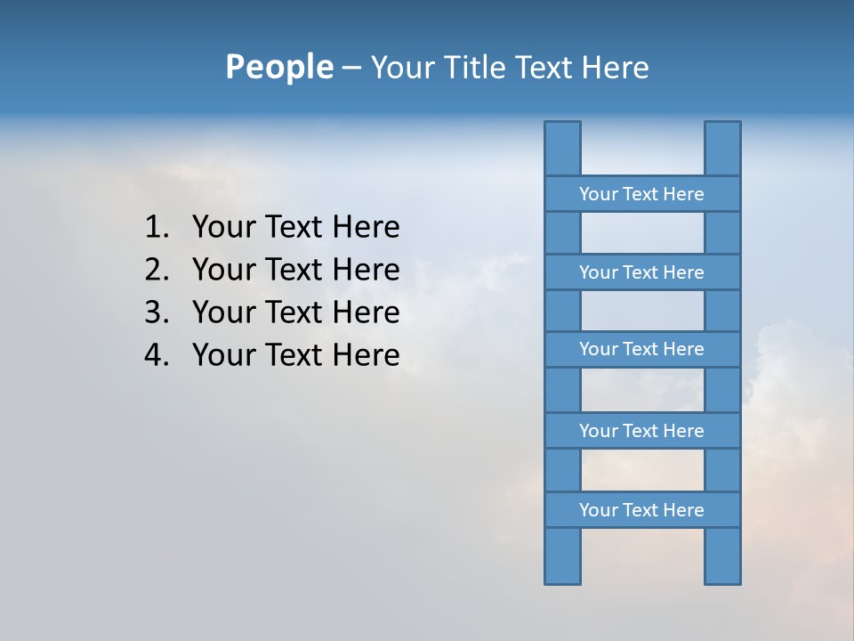Hope Sun Sunbeam PowerPoint Template