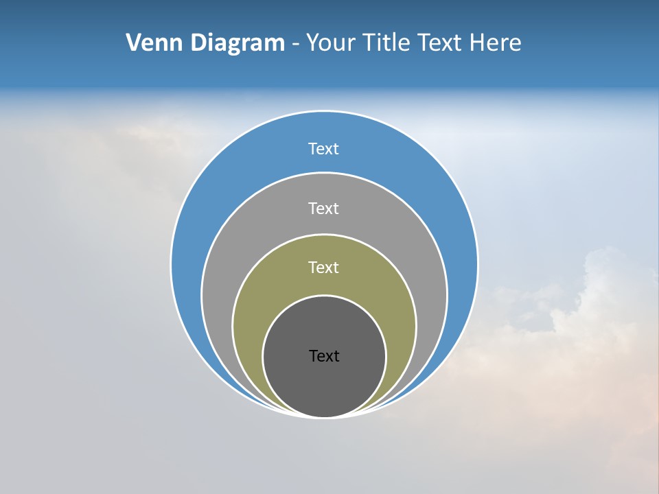 Hope Sun Sunbeam PowerPoint Template