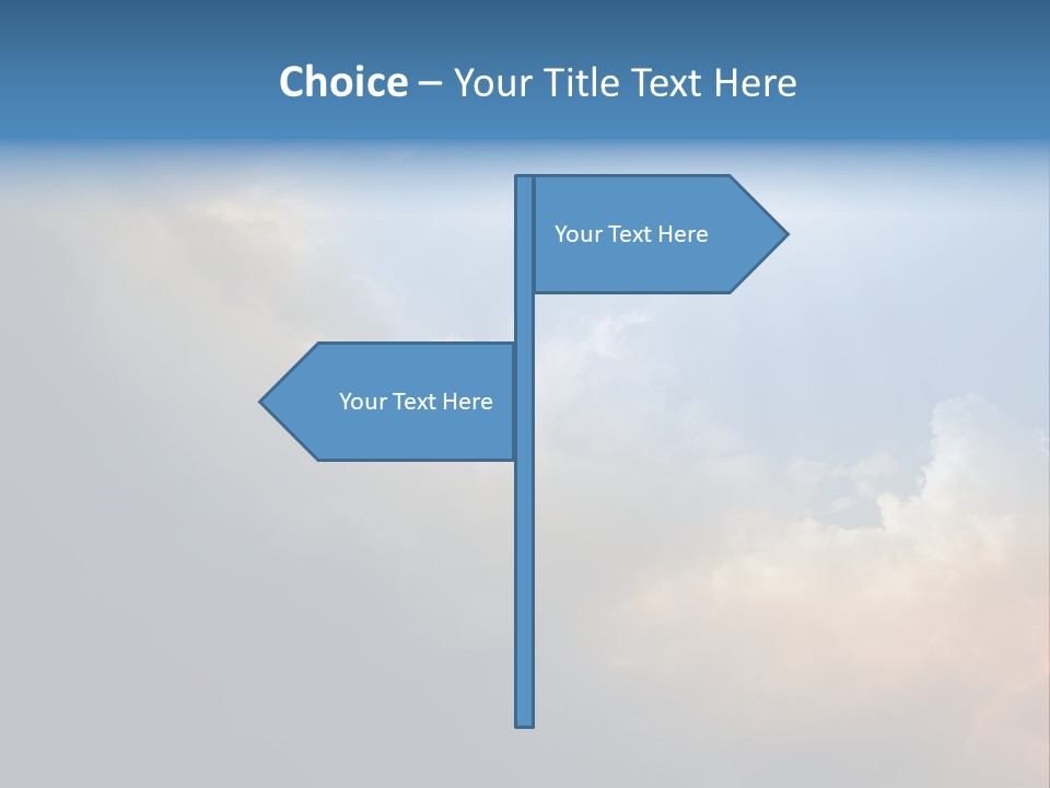 Hope Sun Sunbeam PowerPoint Template