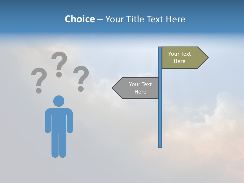 Hope Sun Sunbeam PowerPoint Template
