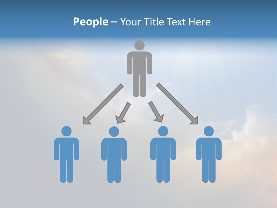 Hope Sun Sunbeam PowerPoint Template