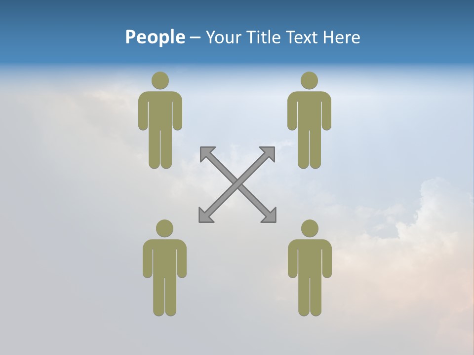 Hope Sun Sunbeam PowerPoint Template