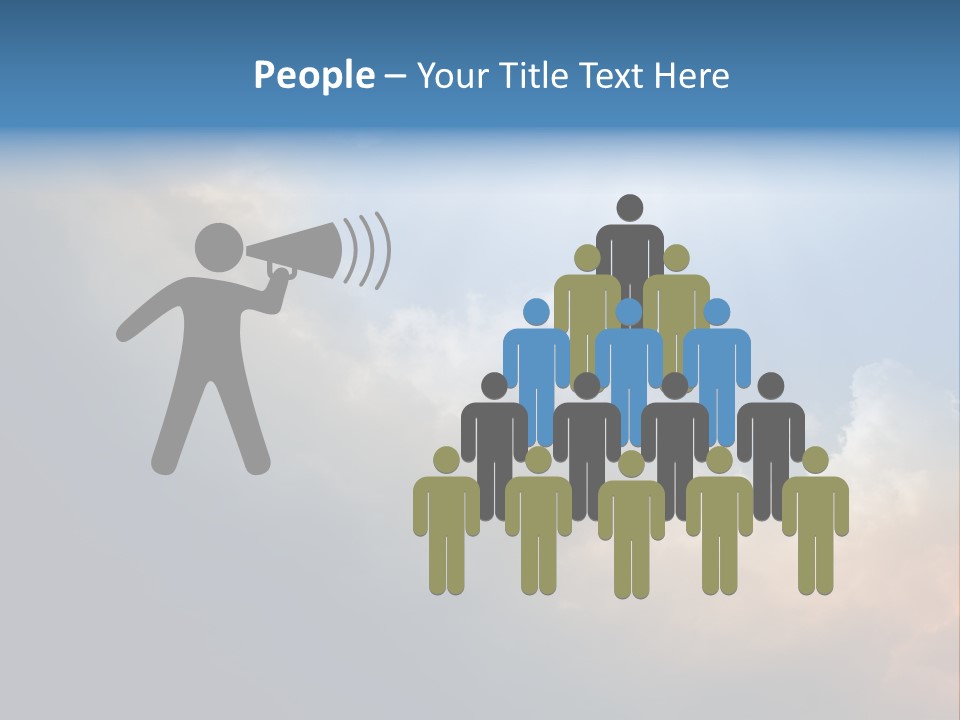 Hope Sun Sunbeam PowerPoint Template