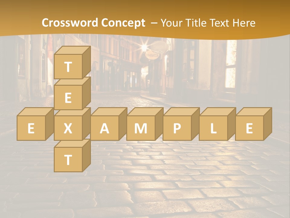 Toned Lighting Wall PowerPoint Template