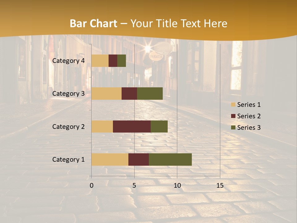 Toned Lighting Wall PowerPoint Template