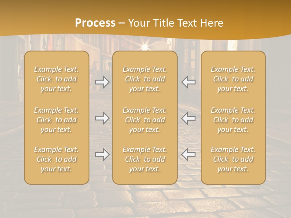 Toned Lighting Wall PowerPoint Template