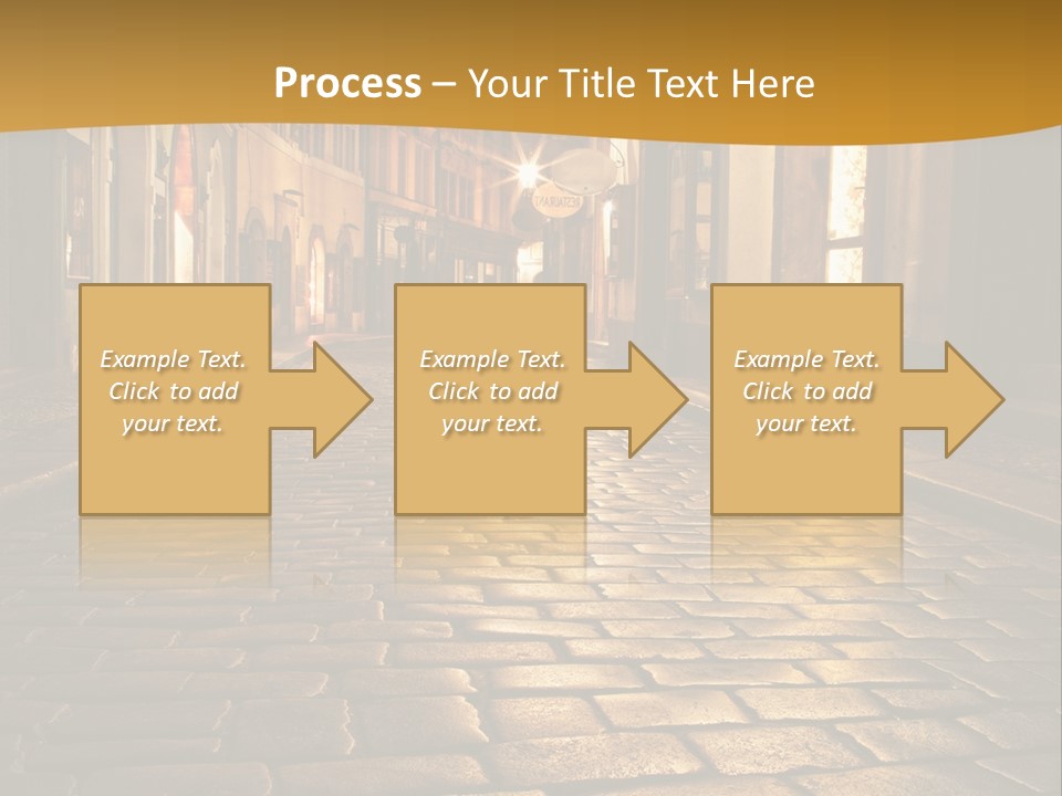 Toned Lighting Wall PowerPoint Template