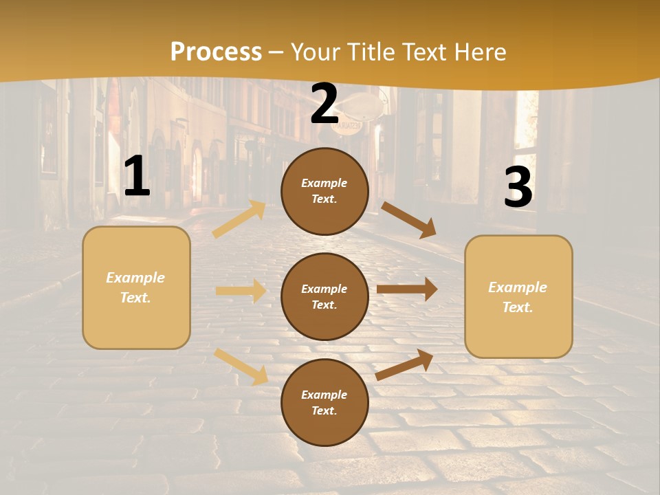 Toned Lighting Wall PowerPoint Template