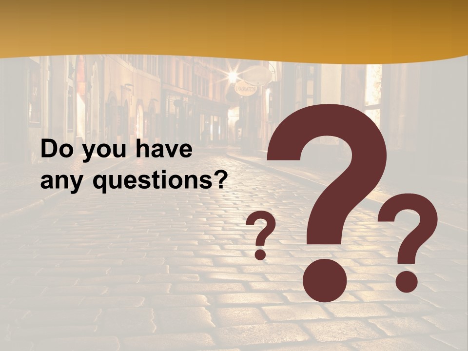 Toned Lighting Wall PowerPoint Template