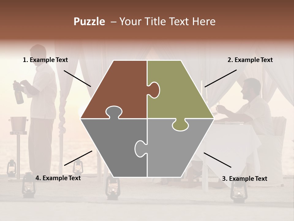 Exercise Expressing Karate PowerPoint Template